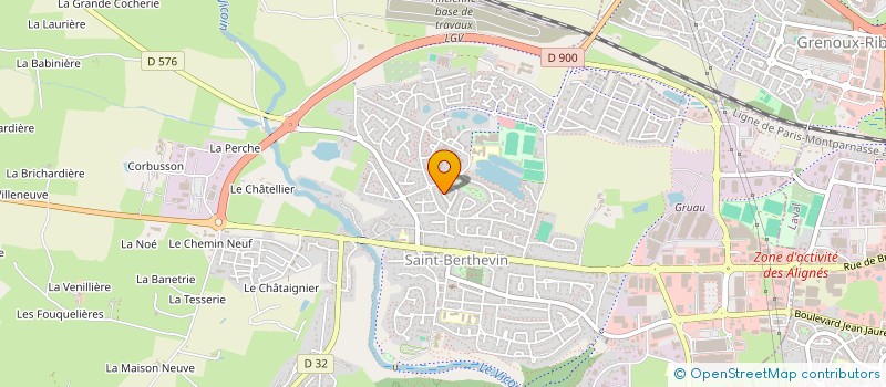 localisation de l'entreprise MONSIEUR JULIAN HOARAU  SAINT-BERTHEVIN