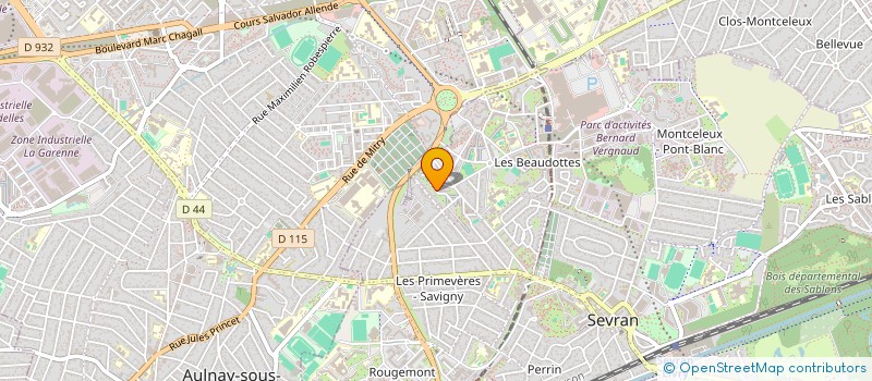 localisation de l'entreprise MONSIEUR JULIAN HYARD  SEVRAN