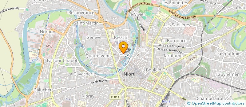 localisation de l'entreprise MONSIEUR JULIAN JICHI  NIORT