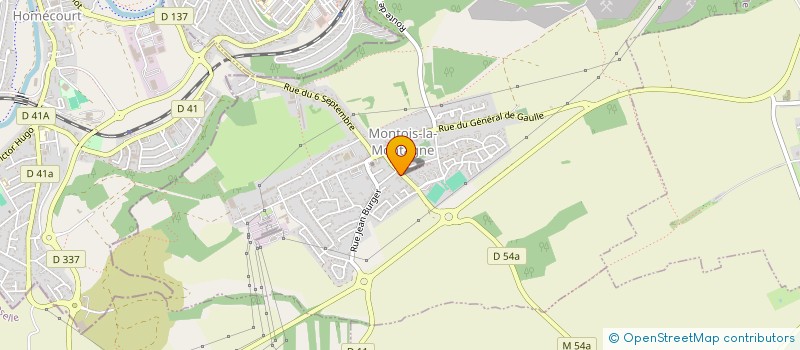 localisation de l'entreprise MONSIEUR JULIAN KOMAR  MONTOIS-LA-MONTAGNE