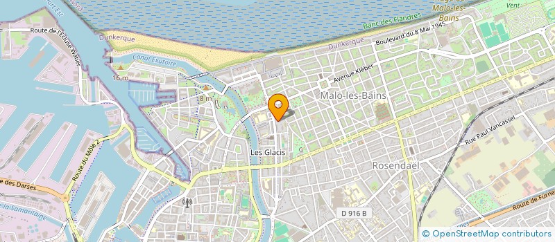 localisation de l'entreprise MONSIEUR JULIAN LEPRETRE à DUNKERQUE