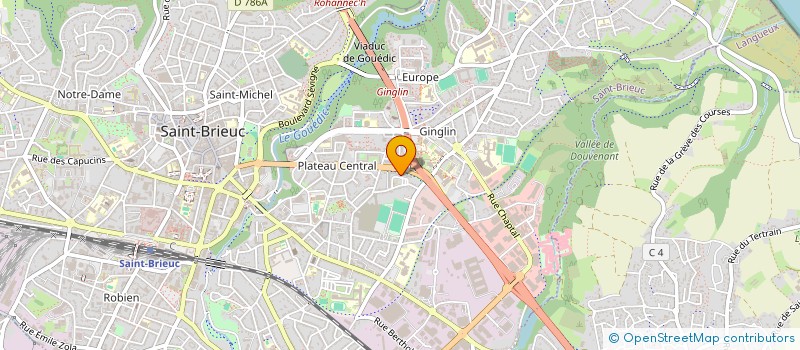 localisation de l'entreprise MONSIEUR JULIAN LESOEUR à SAINT-BRIEUC