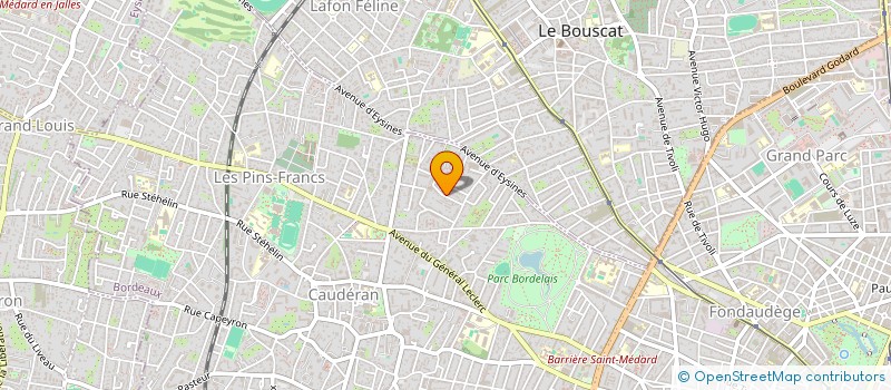 localisation de l'entreprise MONSIEUR JULIAN MACHADO à BORDEAUX