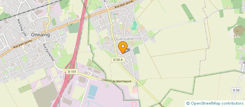 localisation de l'entreprise MONSIEUR JULIAN MARTIN GARCIA  QUAROUBLE