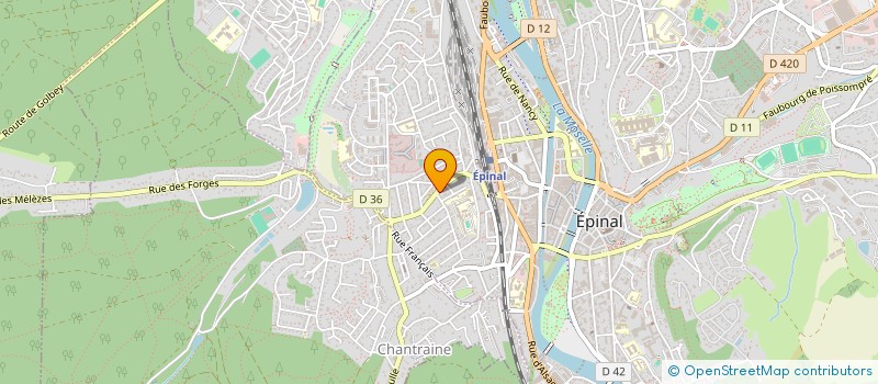 localisation de l'entreprise MONSIEUR JULIAN METZGER  UZEMAIN