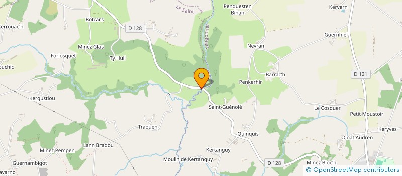 localisation de l'entreprise MONSIEUR JULIAN O'BRIEN  LE SAINT