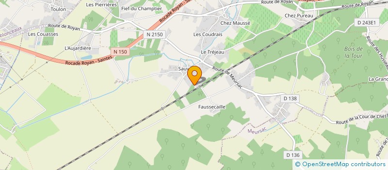 localisation de l'entreprise MONSIEUR JULIAN PAGE  SAINT-ROMAIN-DE-BENET