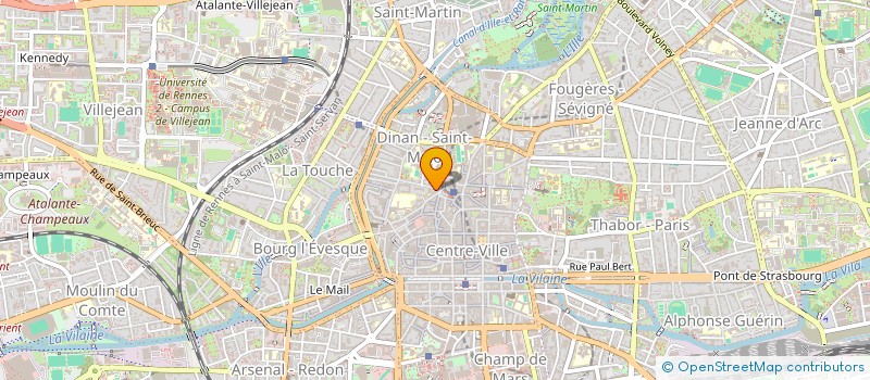 localisation de l'entreprise MONSIEUR JULIAN PAGES  RENNES