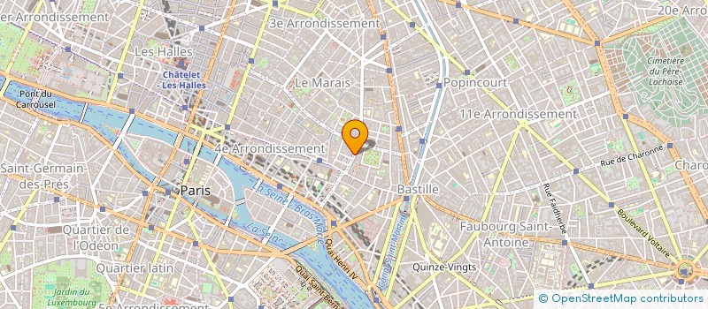 localisation de l'entreprise MONSIEUR JULIAN PERON-MAGNAN BAIN  PARIS