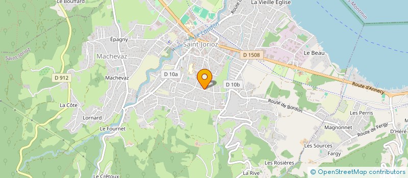 localisation de l'entreprise MONSIEUR JULIAN REINWALT  SAINT-JORIOZ