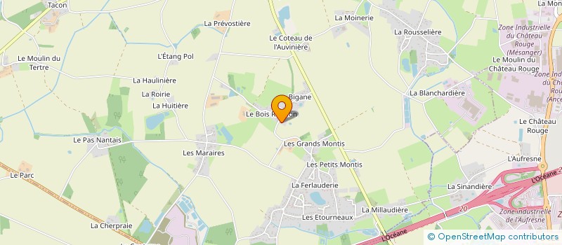 localisation de l'entreprise MONSIEUR JULIAN ROBERT  MESANGER