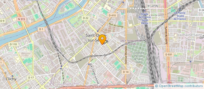 localisation de l'entreprise MONSIEUR JULIAN SCHAPINK à SAINT-OUEN-SUR-SEINE