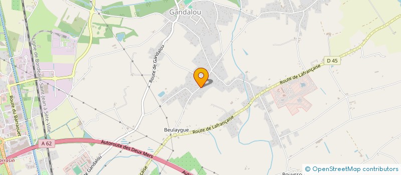 localisation de l'entreprise MONSIEUR JULIAN TOURAILLE  CASTELSARRASIN