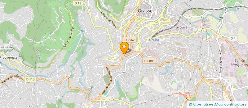 localisation de l'entreprise MONSIEUR JULIAN VANNIER  GRASSE