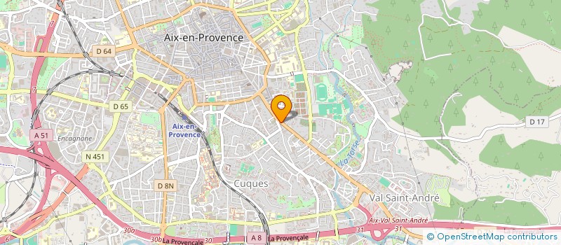 localisation de l'entreprise MONSIEUR JULIANN HAEGEL à AIX-EN-PROVENCE