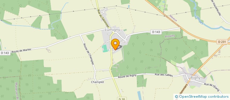 localisation de l'entreprise MONSIEUR JULIANN JACQUINET à LUMIGNY-NESLES-ORMEAUX