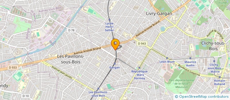 localisation de l'entreprise MONSIEUR JULIANO ROSA FERREIRA à LES PAVILLONS-SOUS-BOIS