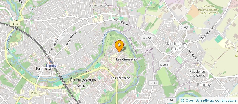 localisation de l'entreprise MONSIEUR JULIAO VIEIRA  EPINAY-SOUS-SENART