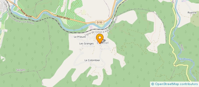 localisation de l'entreprise MONSIEUR JULIEN ABAAKOUK  ESPENEL