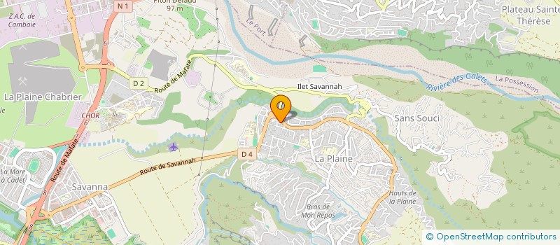 localisation de l'entreprise MONSIEUR JULIEN ABADIE  SAINT-PAUL