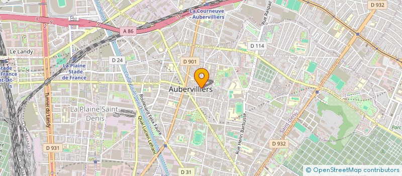 localisation de l'entreprise MONSIEUR JULIEN ABOUR  AUBERVILLIERS