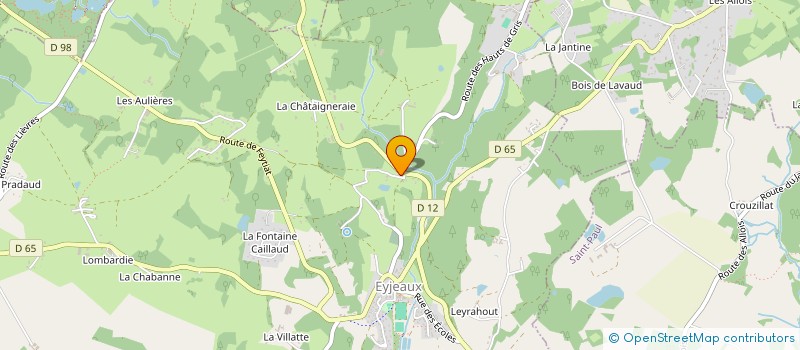 localisation de l'entreprise MONSIEUR JULIEN ABRANTES à EYJEAUX