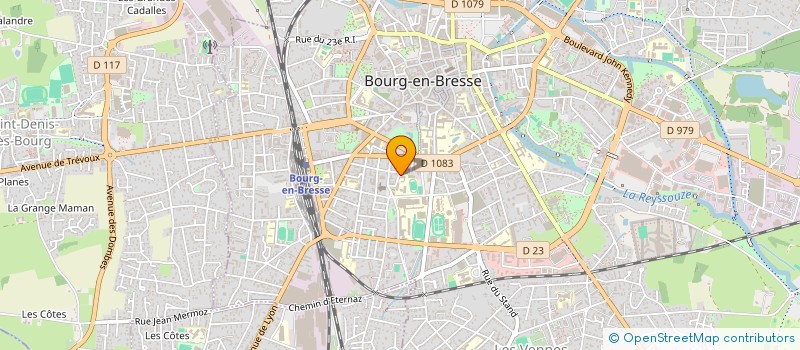 localisation de l'entreprise MONSIEUR JULIEN ACCARD à BOURG-EN-BRESSE