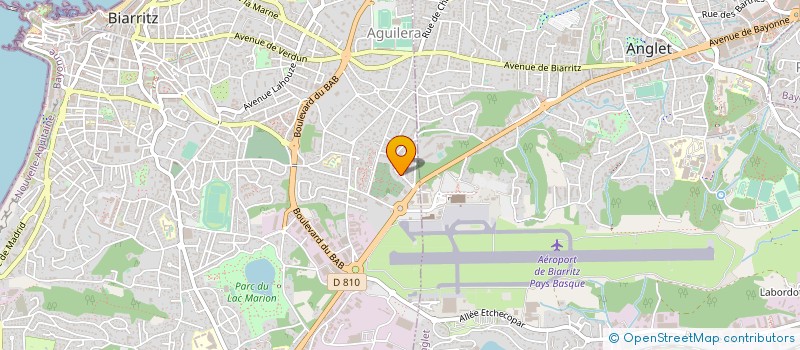 localisation de l'entreprise MONSIEUR JULIEN ACEVAL à BIARRITZ