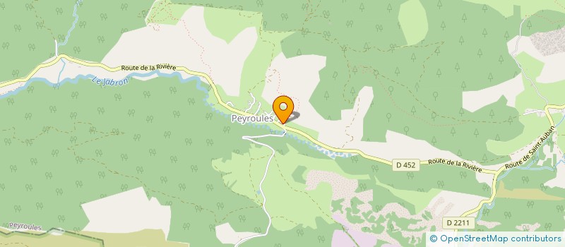 localisation de l'entreprise MONSIEUR JULIEN ACKERMANN à LA PALUD SUR VERDON