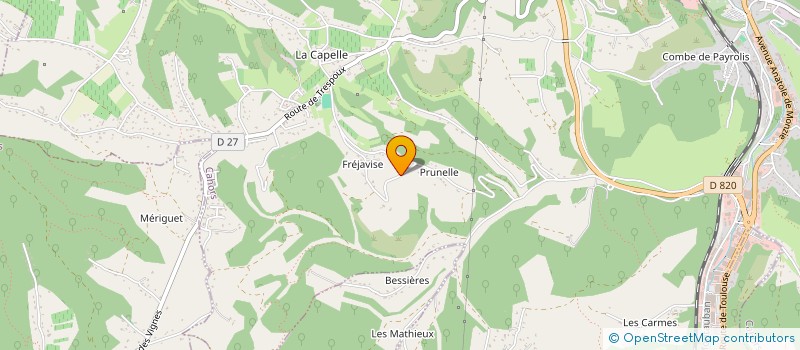 localisation de l'entreprise MONSIEUR JULIEN ADAMSKI  CAHORS