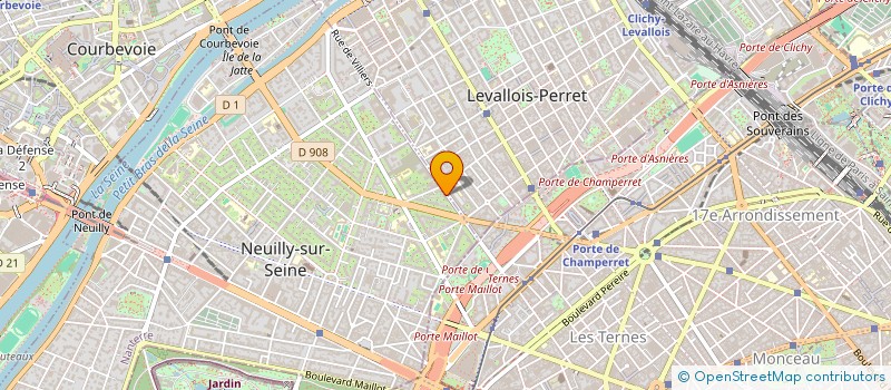 localisation de l'entreprise MONSIEUR JULIEN ADAT à NEUILLY-SUR-SEINE