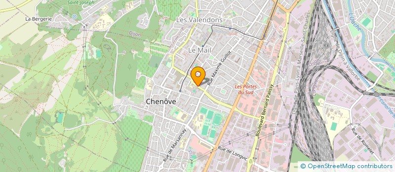 localisation de l'entreprise MONSIEUR JULIEN ADELINE à CHENOVE