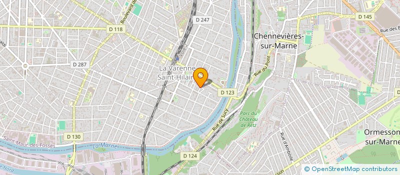 localisation de l'entreprise MONSIEUR JULIEN ADOUT  SAINT-MAUR-DES-FOSSES