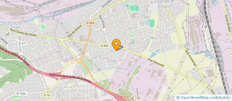 localisation de l'entreprise MONSIEUR JULIEN AGNES  FLORANGE