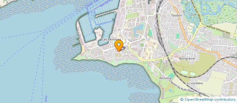 localisation de l'entreprise MONSIEUR JULIEN AIRAULT  LA ROCHELLE