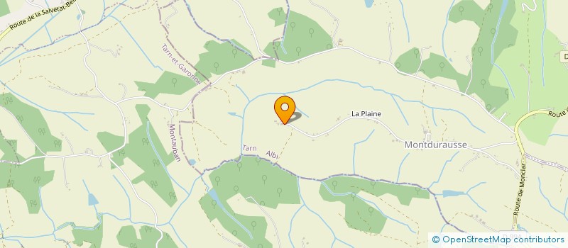 localisation de l'entreprise MONSIEUR JULIEN ALBENGE  MONTDURAUSSE