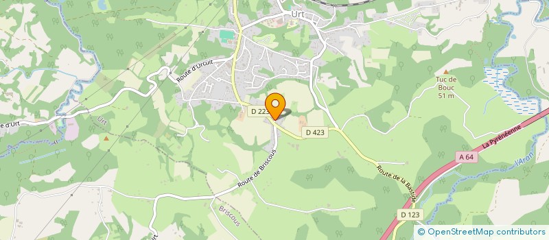 localisation de l'entreprise MONSIEUR JULIEN ALCANTARA  URT