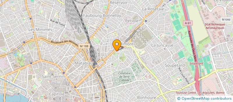 localisation de l'entreprise MONSIEUR JULIEN ALCARAZ à TOULOUSE
