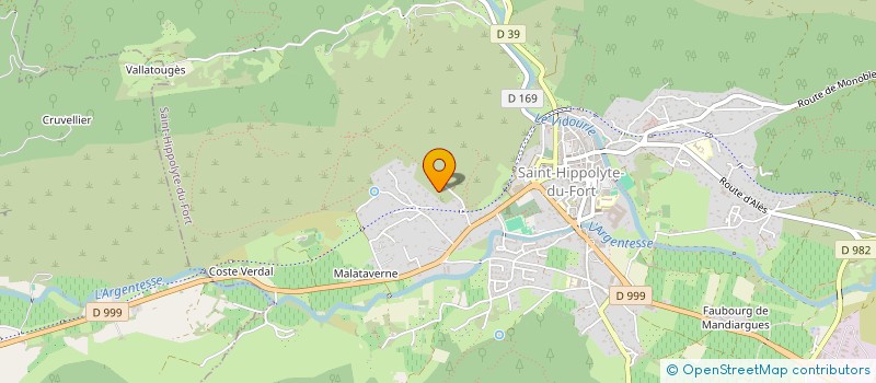 localisation de l'entreprise MONSIEUR JULIEN ALCOVERRO  MOULES-ET-BAUCELS