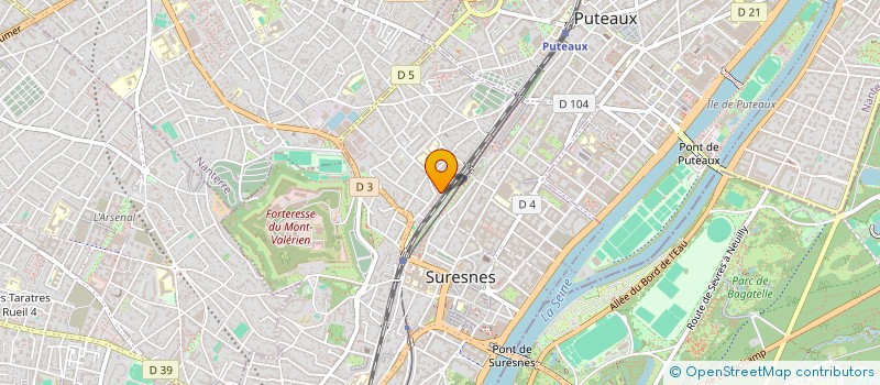 localisation de l'entreprise MONSIEUR JULIEN ALEXANDRE à SURESNES