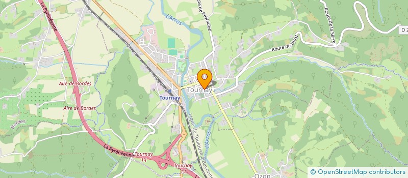 localisation de l'entreprise MONSIEUR JULIEN ALIGHIERI  TOURNAY