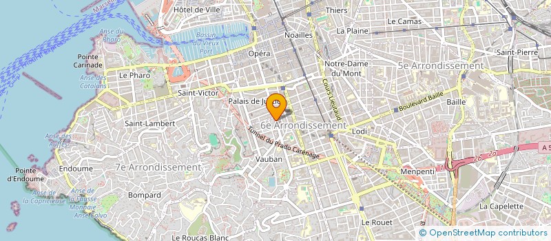 localisation de l'entreprise MONSIEUR JULIEN ALLAIRE à MARSEILLE