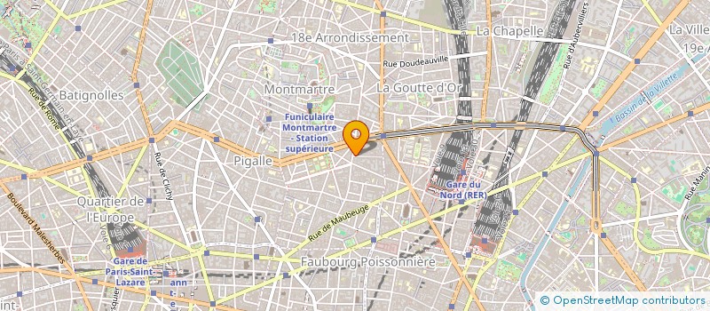 localisation de l'entreprise MONSIEUR JULIEN ALLEGRE  PARIS