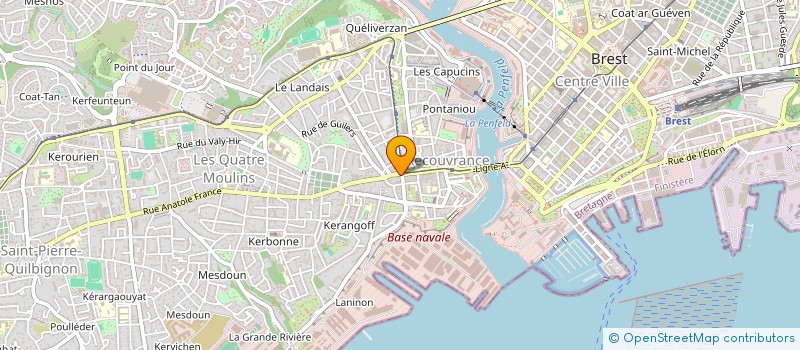 localisation de l'entreprise MONSIEUR JULIEN ALLEMAND à BREST