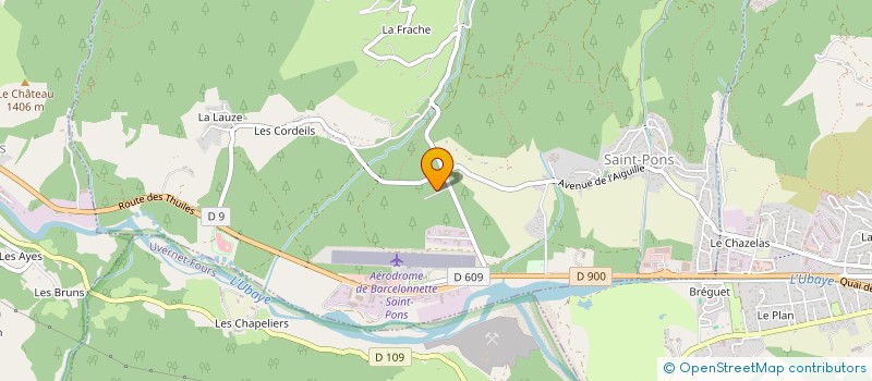 localisation de l'entreprise MONSIEUR JULIEN ALLIONE  SAINT-PONS