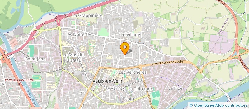 localisation de l'entreprise MONSIEUR JULIEN ALLOUCHE  VAULX-EN-VELIN