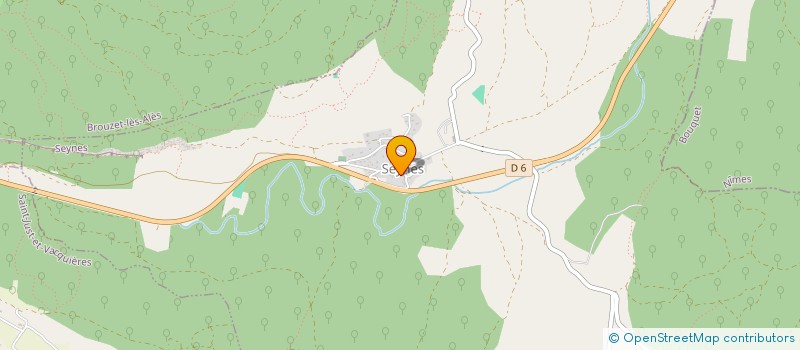 localisation de l'entreprise MONSIEUR JULIEN ALMERAS  SEYNES