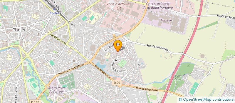 localisation de l'entreprise MONSIEUR JULIEN ALVES à CHOLET