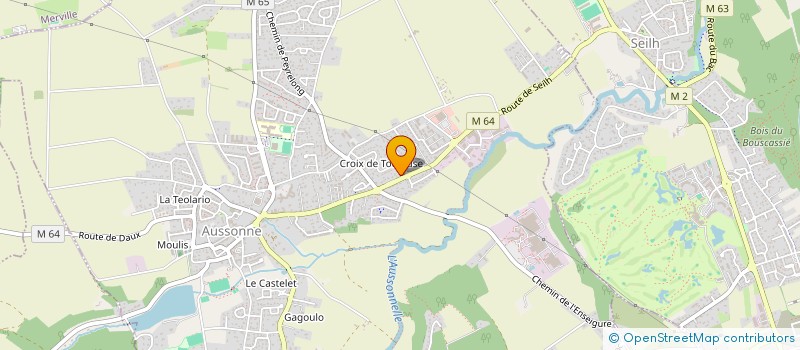 localisation de l'entreprise MONSIEUR JULIEN AMBERT à AUSSONNE