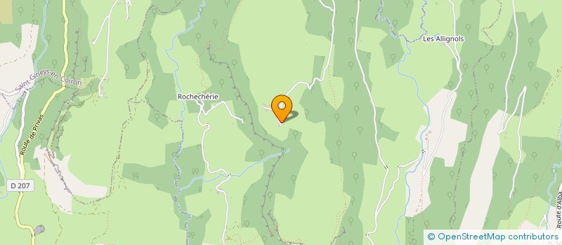 localisation de l'entreprise MONSIEUR JULIEN AMBLARD  SAINT-PONS